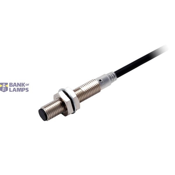 Proximity sensor, inductive, long brass body M8, shielded, 4 mm, DC, 3 image 1
