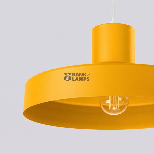 Pendant lamp BILO yellow image 3