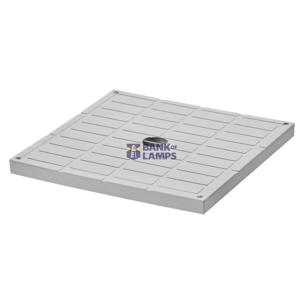 HIGH RESISTANCE CLOSED COVER - GREY - FOR SQUARE ACCES CHAMBER 300X300X300 image 1