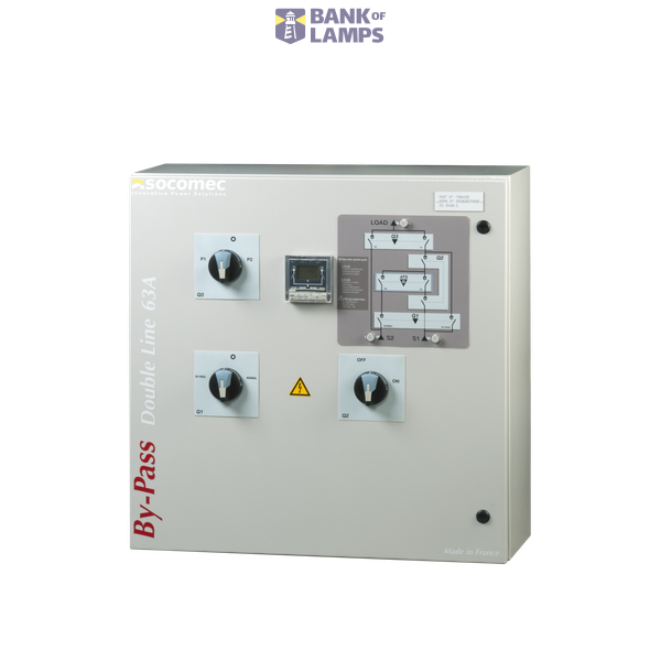 Automatic transfer switch ATyS p 4P 160A in steel enclosure Double Lin image 1