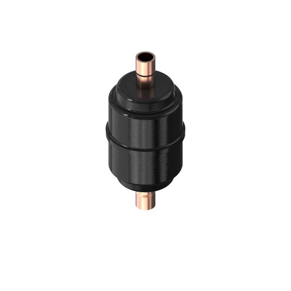 Hermetic filter drier, DML, 03 cu.in., Copper image 1