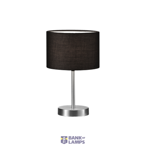 Hotel table lamp 32 cm E14 black image 1