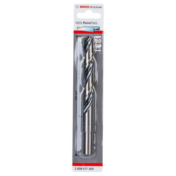 HSS Twist Drill Bit PointTeQ 13.5mm (reduced shank) 1 pcs. image 1