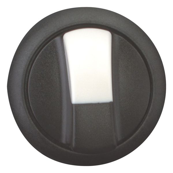 Changeover switch, With thumb-grip, momentary, 2 N/O, Screw connection, 3 positions, Bezel: black image 9