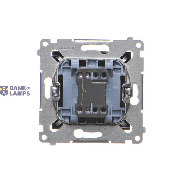 Light push button, (module), 10AX, quick connection, beige image 1