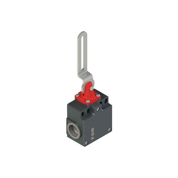 Safety switch with slotted hole lever image 1