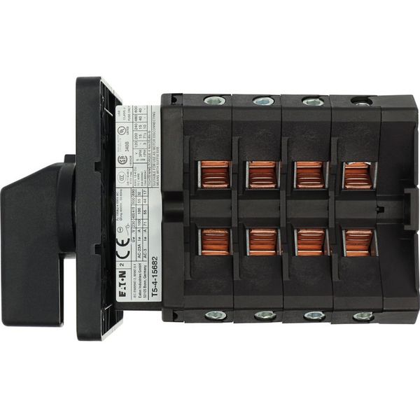 T5-4-15682/E On-Off switch, 6 pole + 1 N/O + 1 N/C, 100 A, 90 °, flush mounting image 33