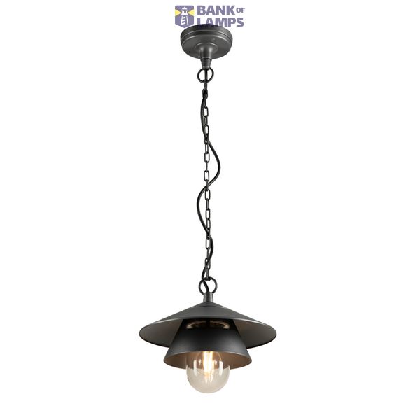 SEJERO, pendant lamp, E27, pendant length 49.1cm, 1x15W, anthracite image 1