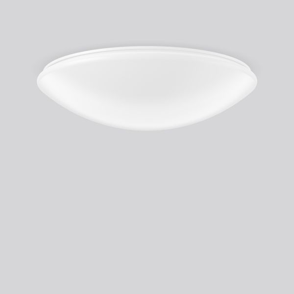 FLAT POLYMERO, 37 W, 4400 lm, 840, white, on/off Ceiling and wall lumi image 1