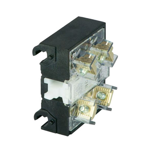 Contact block N.O.+N.C., gold-plated contacts image 1
