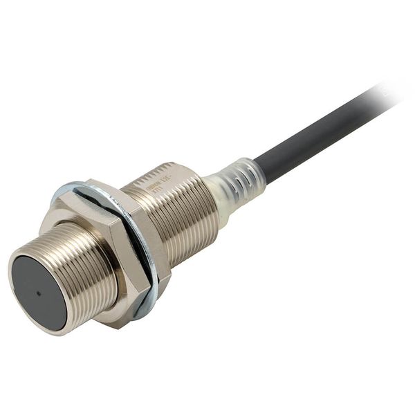 Proximity sensor, inductive, nickel brass, M18, shielded, 7 mm, AC/DC E2E 7548F image 1