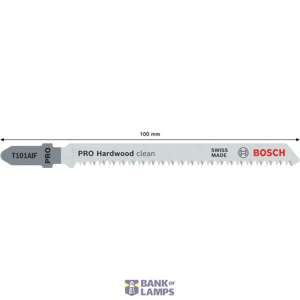 Jigsaw blade T 101 AIF Clean for Hard Wood 5 pcs. image 2