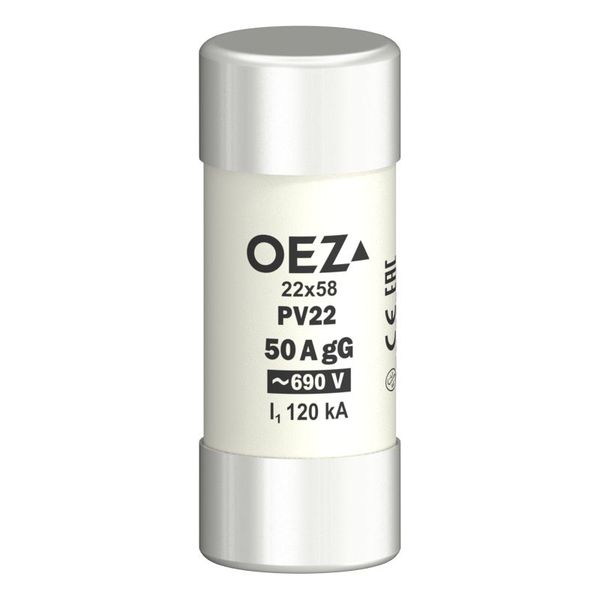 Fuse-link PV22 50A gG image 1