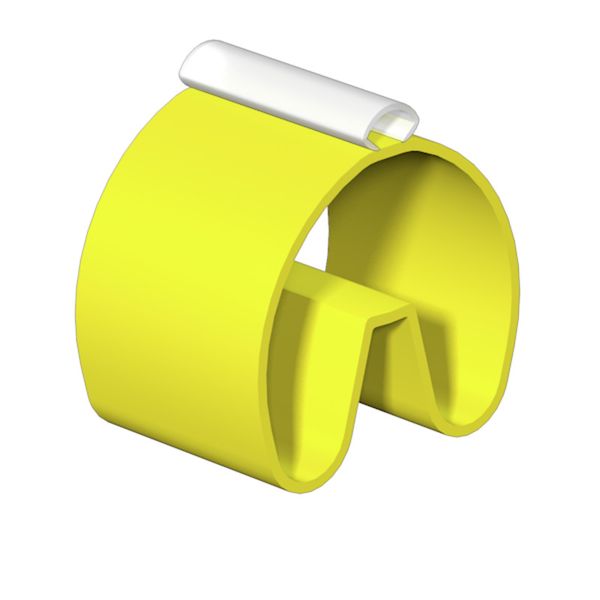 Socket x 5.3 mm, Polyester, TPU, Colour: yellow, Transparent, Conductor O.D.: 14 - 26 mm image 1