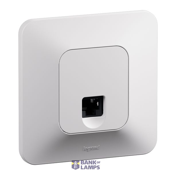 RJ45 SOCKET CAT 6 FTP WHITE image 1
