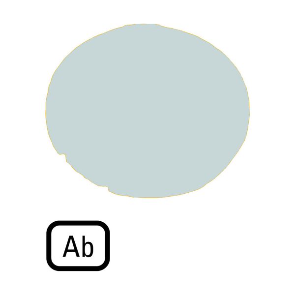 M22-XDL-W-D4 Button lens, flat white, AB image 5