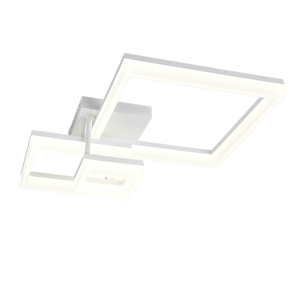 Camino LED ceiling lamp 3-pc matt white 4000K image 1