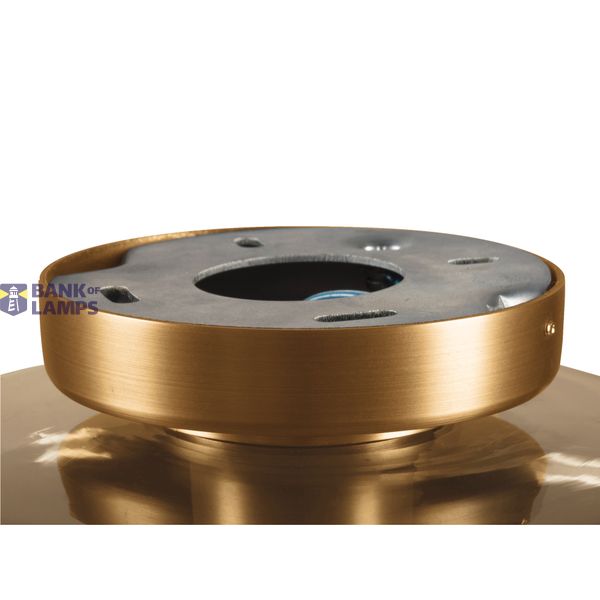 PANTILO ROPE 19, wall and ceiling-mounted light, cylindrical, 1x max. 15W E27, gold image 2