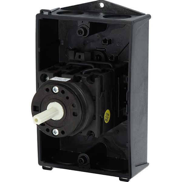 T0-4-8410/I1 Star-delta switches, T0, 20 A, surface mounting, 4 contact unit(s), Contacts: 8, 60 °, maintained, With 0 (Off) position, 0-Y-D, Design number 8410 image 45