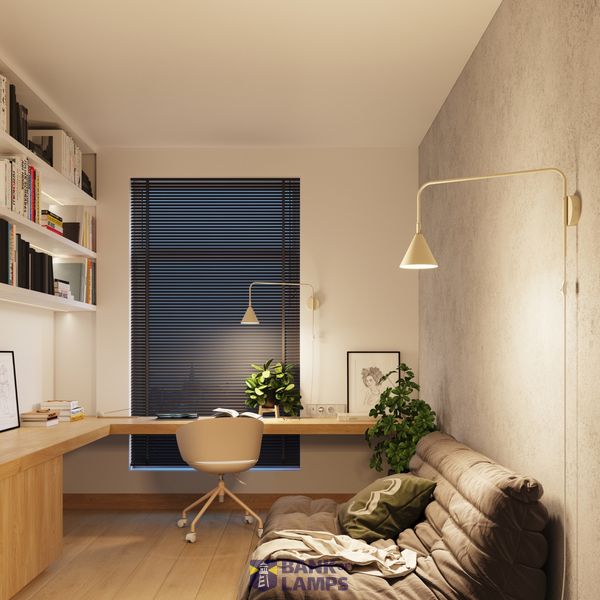 Wall lamp NOX beige image 10