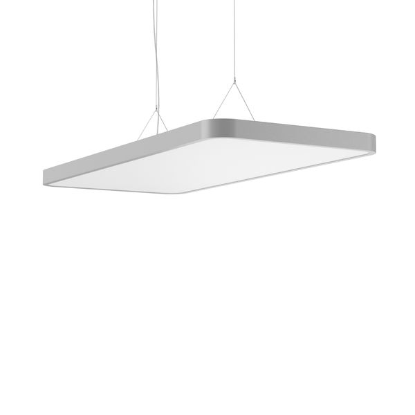 TRIONA rectangle, 148 W, 18200 lm, 830, silver, smart+free Pendant lum image 2
