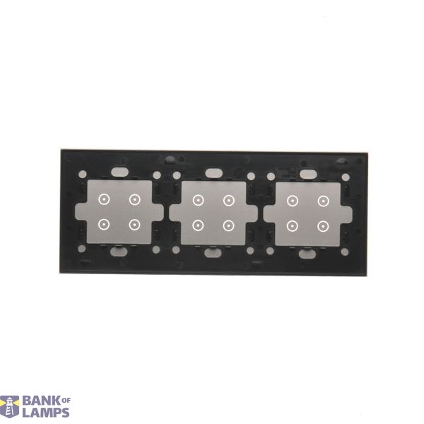 Single switch, 10AX, black image 2