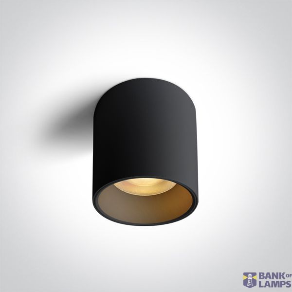 BLACK 18W WW IP65 230V DARK LIGHT image 1
