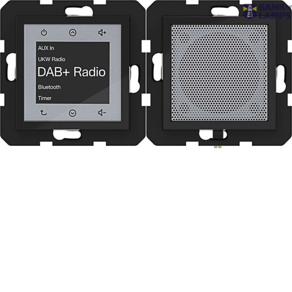 Touch radio DAB+, Bluetooth with speaker, A.x/C.x, night black glossy. image 1
