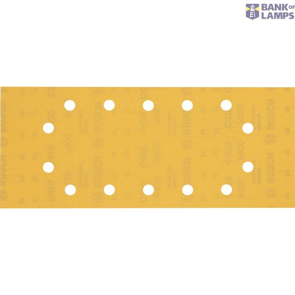EXPERT C47 Sandpaper with 14 holes for Orbital Sanders 115 x 28 mm, G 4 1-pc image 1