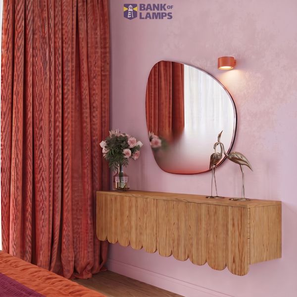 Wall lamp MODO 1 red ochre Gx53 image 7