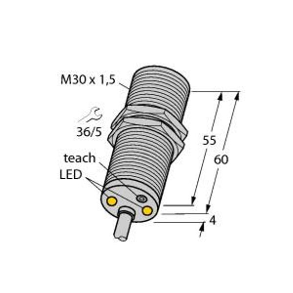 Inductive Sensor Rotation speed monitor   DTBI10U-M30-AP4X2 image 1
