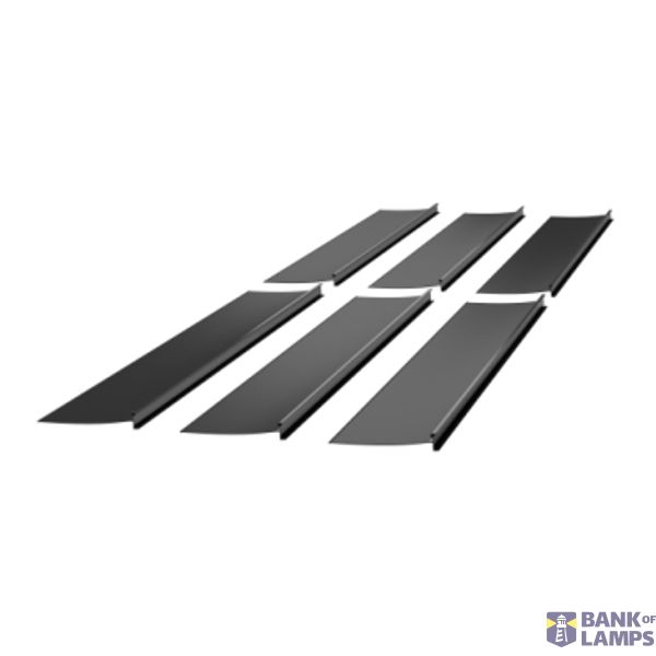 Cabinet Seal Coextrusion 1000 mmx6 Black image 1
