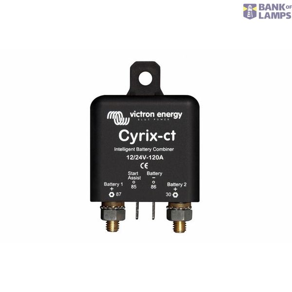 Victron Energy Battery isolators, connectors Cyrix-ct 12/24V-120A intelligent battery combiner image 1