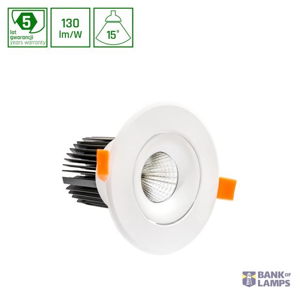 CEL MONA 3 830 27W 230V 15deg White MESH image 1