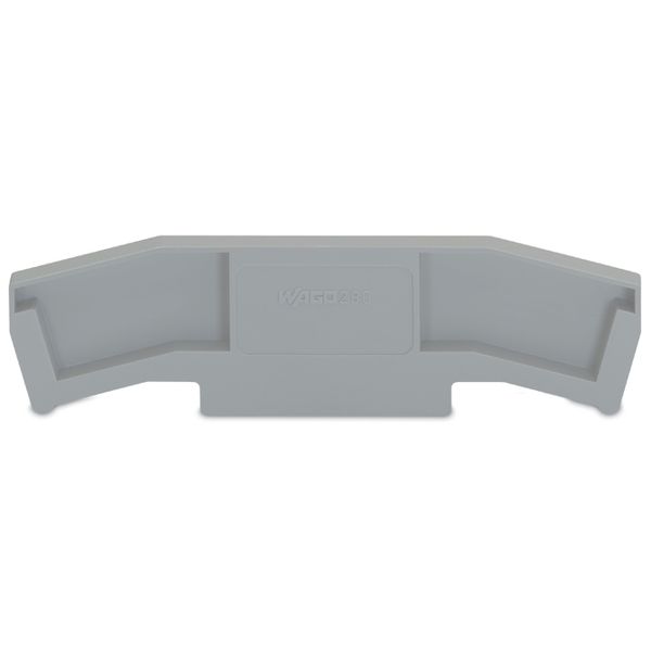 End and intermediate plate 5 mm thick gray image 2