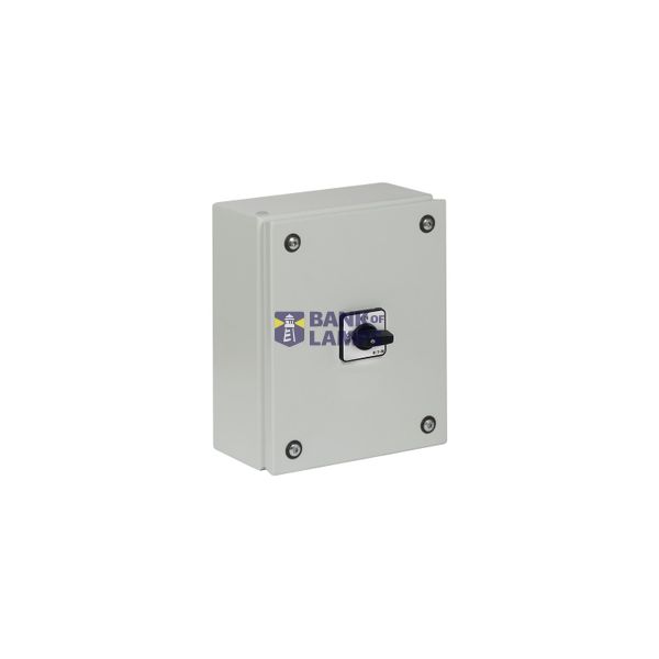 P3 Main switch, 80 A,Surface mounting, 3 pole, Form SE, Black, Short t image 1