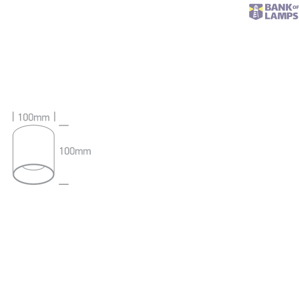 WHITE 18W CCTV IP20 230V image 3