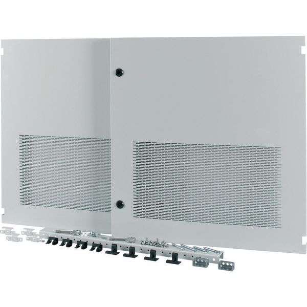 XTSZDSQV3-H700W1350 Section wide door, ventilated, HxW=700x1350mm, IP31, grey image 3