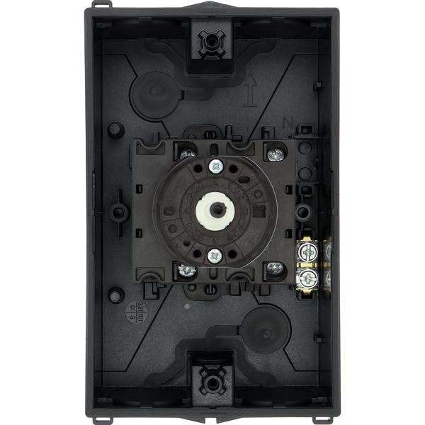 T3-4-15682/I2/SVB-SW Main switch, T3, 32 A, surface mounting, 4 contact unit(s), 6 pole, 1 N/O, 1 N/C, STOP function, With black rotary handle and locking ring, Lockable i image 25