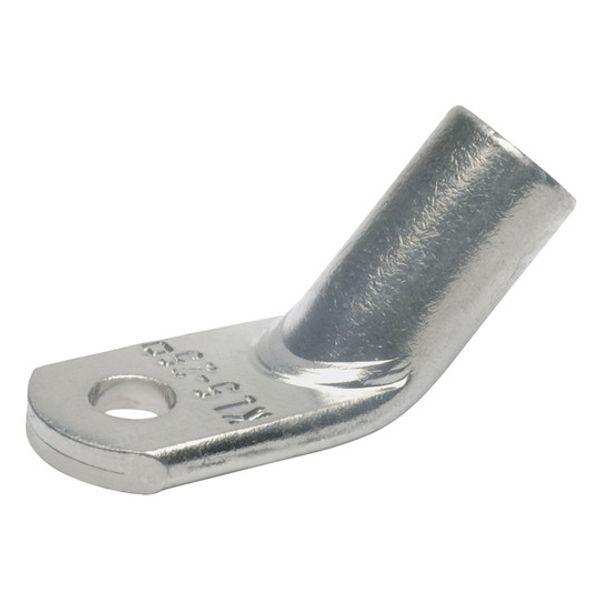 Uninsulated angled tube cable lug, 95 mm², 10.5 mm, M10, 48R1045 image 1