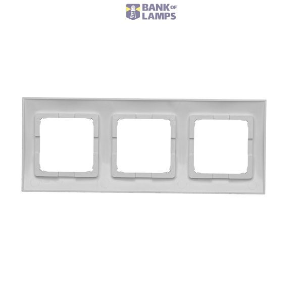 Double button for switches and push buttons, Bronze matt, metalic image 1