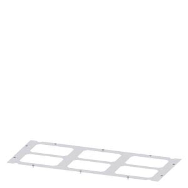 Floor plate for module inserts IP30 D: 400mm W: 850mm image 1