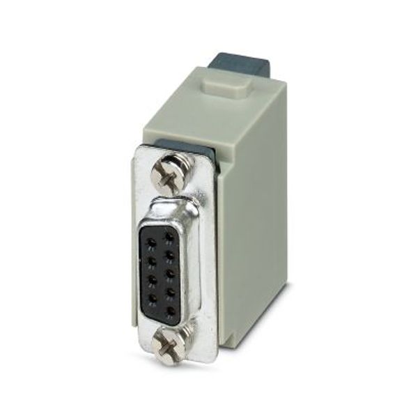 HC-M-DSUB 09-UT-F - Contact insert module image 2