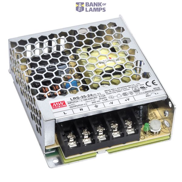 LRS-35-5 Switching power supply, closed, 35W, 5V, 7A, MEAN WELL image 2