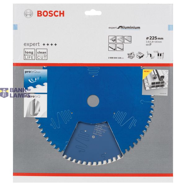 Circular saw blade Expert for Aluminium 225 x 30 x 2,6 mm, 68 image 2