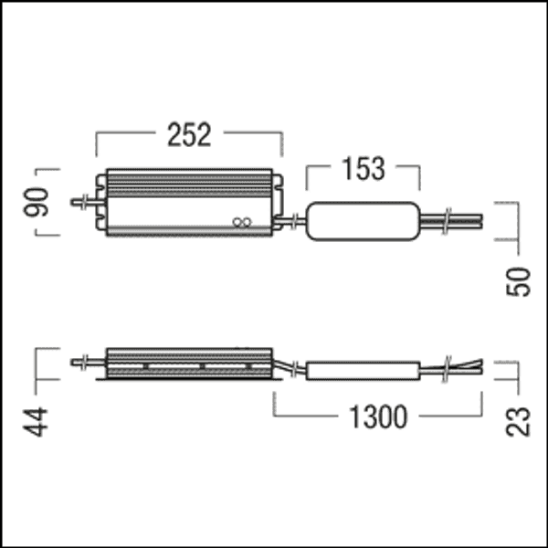 LINELIGHT DRIVER 1992A/320W LDO - Dimmable control unit image 2