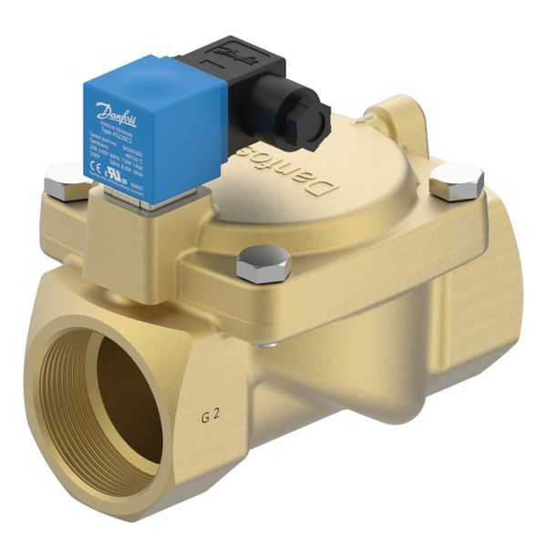 Solenoid valve, EV220S, Function: NC, G, 2, 32 m³/h, EPDM image 1