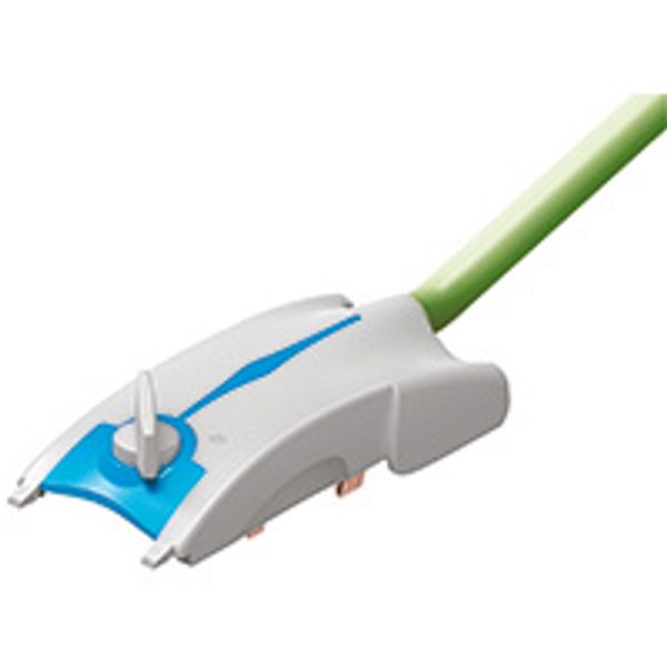 Plug 10A L3-N Blue 1m FG07M1 image 1