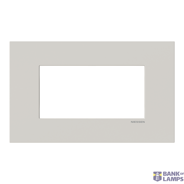 Frame - 1-gang / 4-modules - Niessen logo - S - Dune image 1