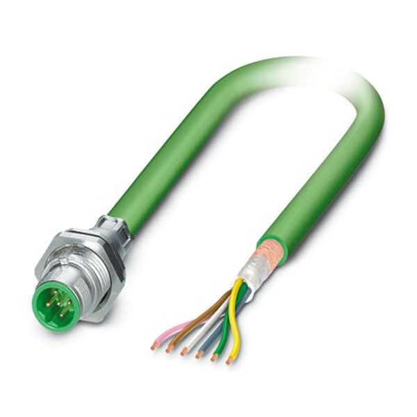 SACCBP-M12MSB-5CON-M16/5,0-900 - Device connector, rear mounting image 1